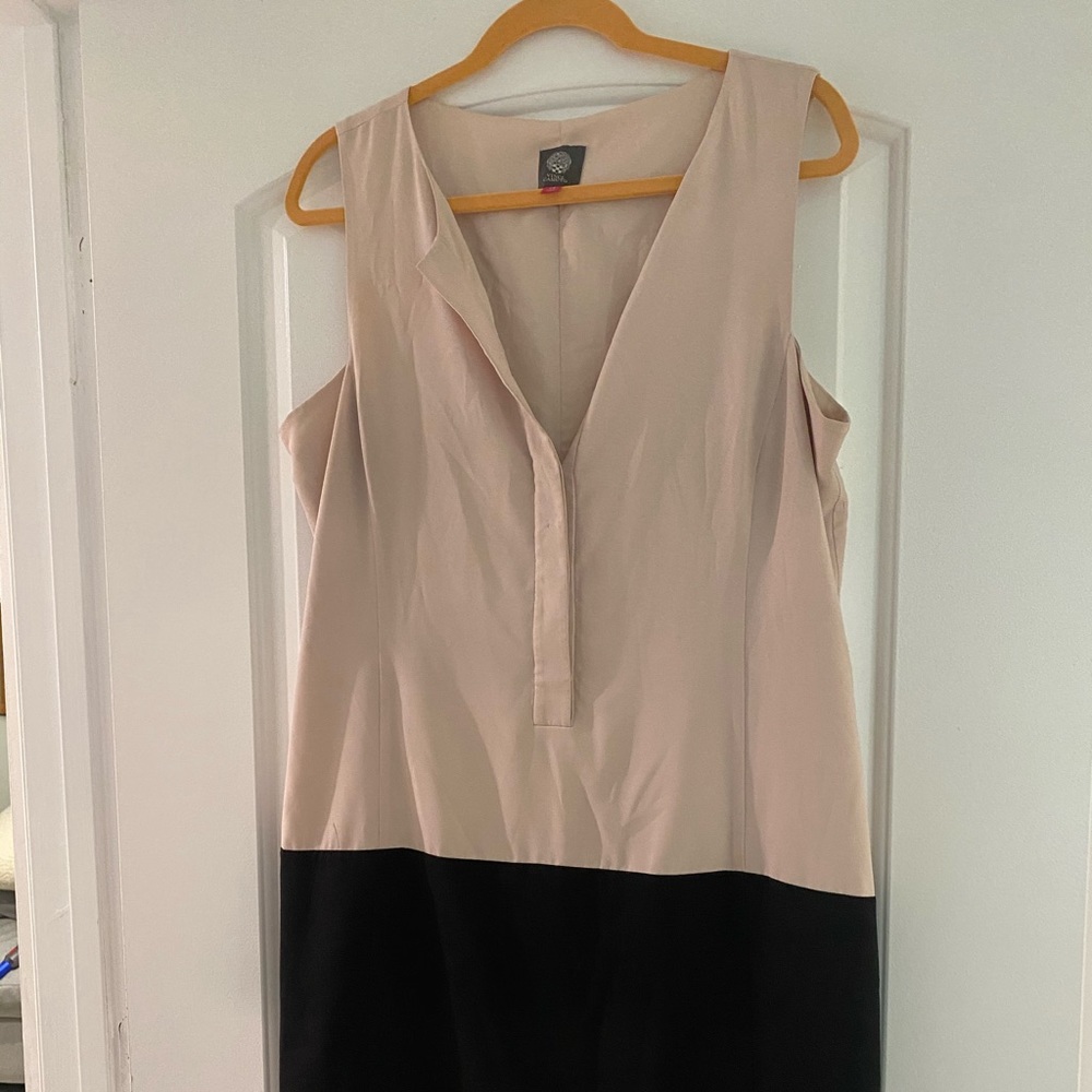 Vince Camuto color blocking dress